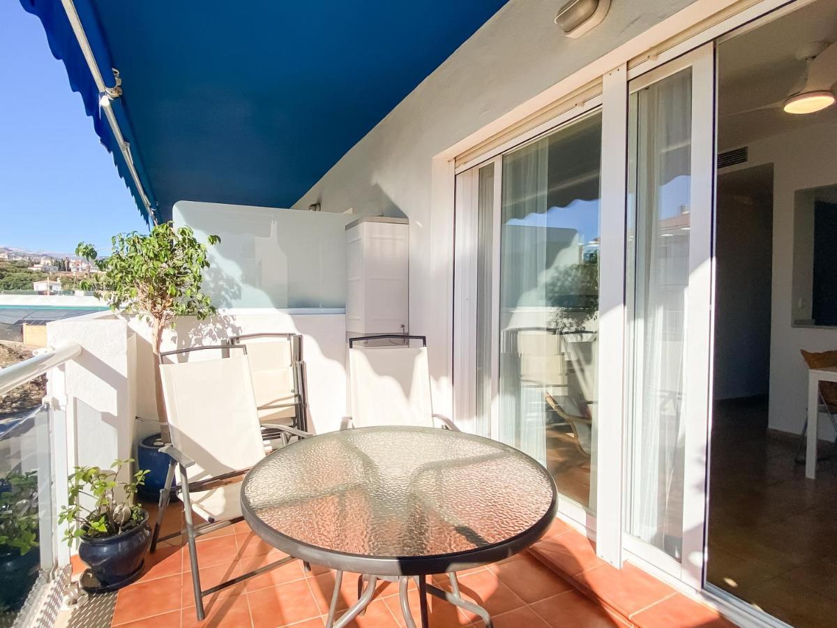 Escapada Familiar En Torrox Costa A 100M De La Playa, Vistas Al Mar Y Parking Gratis Apartman Kültér fotó
