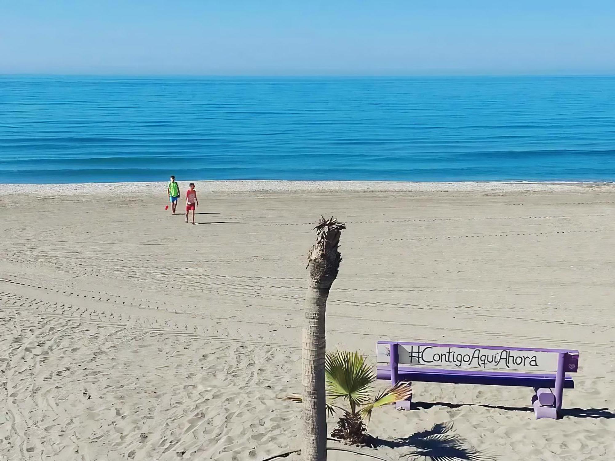 Escapada Familiar En Torrox Costa A 100M De La Playa, Vistas Al Mar Y Parking Gratis Apartman Kültér fotó